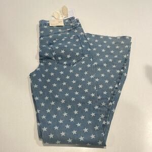 NWT Altar’d State Star Print Flare Jeans Size 27